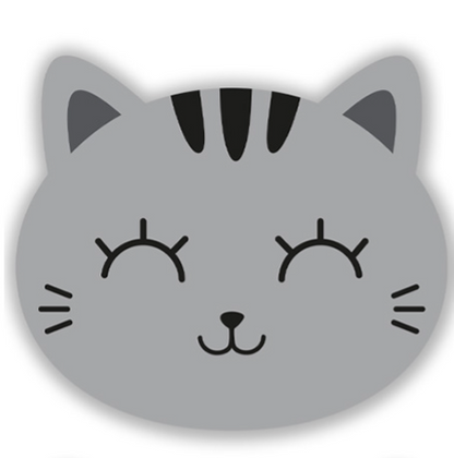 Tovaglietta Gatto Grigio PPL