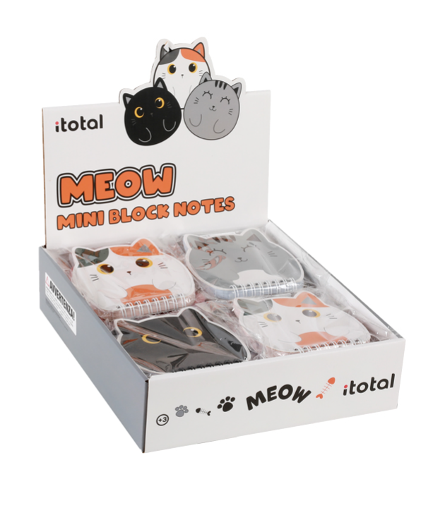 Block Notes 80 gr, 80 fogli GATTO NERO