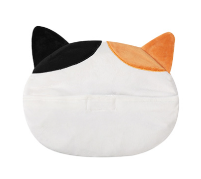 Cuscino riscaldabile/raffeddabile semi GATTO BIANCO