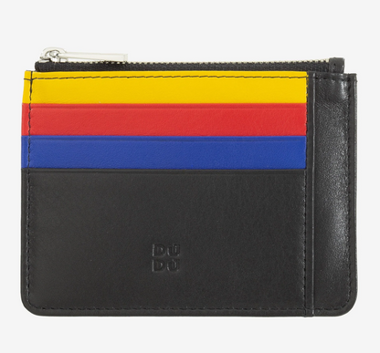Bustina porta carte di credito Colorful Nero - Tiago - DùDù