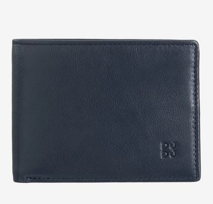 Portafoglio uomo porta carte RFID Colorfu Navy - Caprera - DùDù