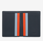 Portafoglio uomo slim piccolo in pelle RFID Navy - Rodi - DùDù