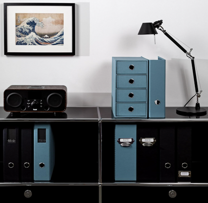 Box archivio 4 cassetti SOHO 175x310x250 Denim