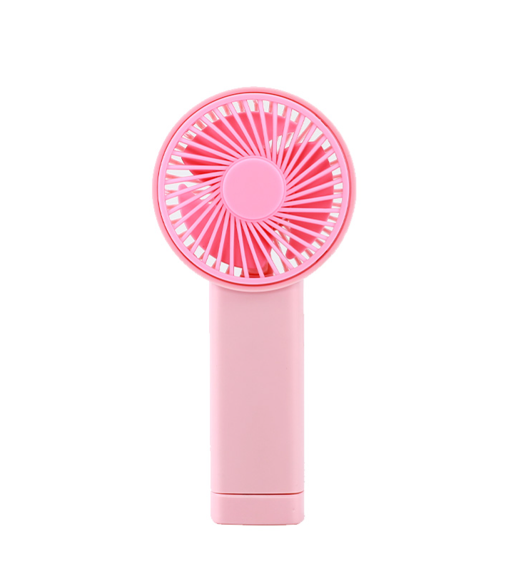 Ventilatore ricaricabile portatile Rosa Pastello