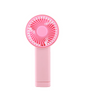 Ventilatore ricaricabile portatile Rosa Pastello