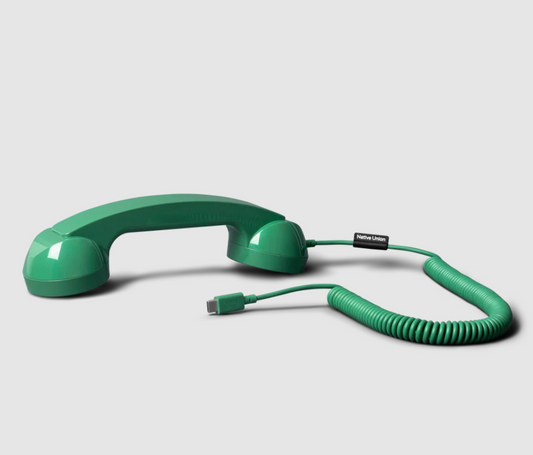 POP Phone Pine - Ricevitore Vintage Cornetta Telefonica USB-C
