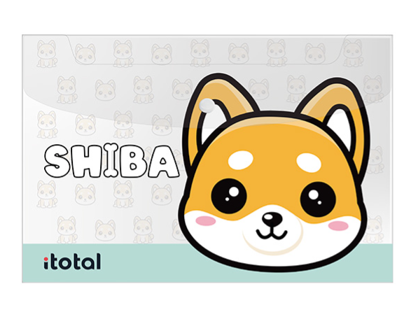 Cartella portadocumenti con bottone SHIBA iTotal®